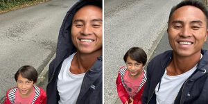 Philmar Alipayo and son Kanoa