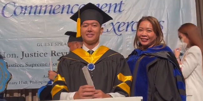 Ronnie Liang Earns Master’s Degree