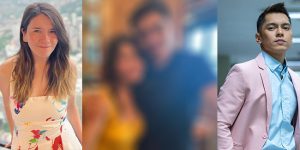 Serena Dalrymple and Carlo Aquino