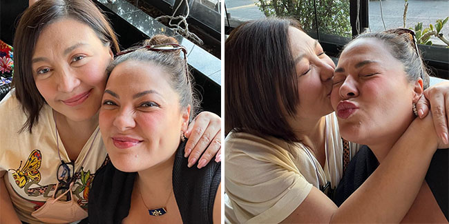 Sharon Cuneta, KC Concepcion Reunite In US