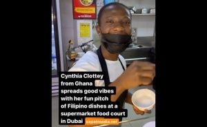 African selling Filipino foods