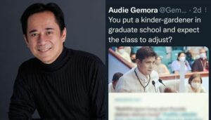 Audie Gemora and Robin Padilla