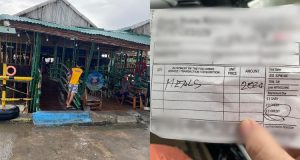 seaside floating restaurant