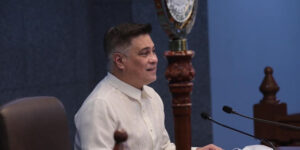 Senate President Juan Miguel Zubiri