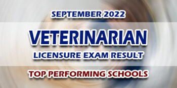 Veterinarian Licensure Exam Result September 2022 TOP PERFORMING SCHOOLS