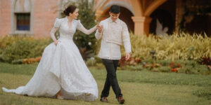 Vickie Rushton and Jason Abalos