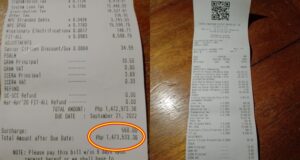 electric bill