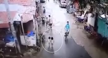 girl run over by SUV