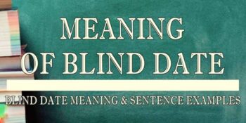 BLIND DATE MEANING 1