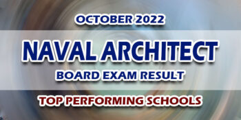 Naval Architect Board Exam Result October 2022 TOP PERFORMING SCHOOLS