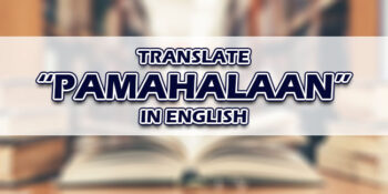 Pamahalaan In English