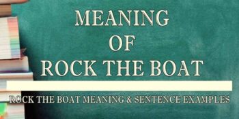 Rock The Boat Meaning 2