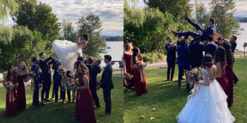 Serena Dalrymple and Thomas Bredillet