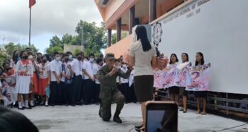 army teacher proposal