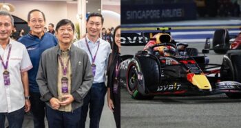 Bongbong Marcos at F1 Grand Prix