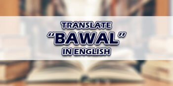 Bawal In English