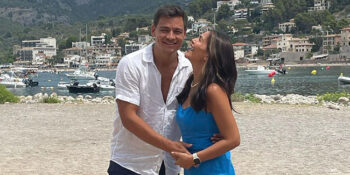 Iza Calzado and Ben Wintle