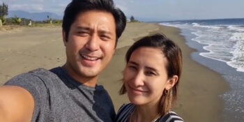 Melissa Gohing and Rocco Nacino