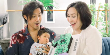 Melissa Gohing and Rocco Nacino