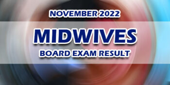 Midwives Board Exam Result November 2022 JUST RELEASED