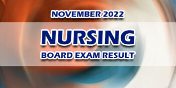 Nursing Board Exam Result November 2022 JUST RELEASED