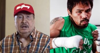 Carlos Padilla and Manny Pacquiao