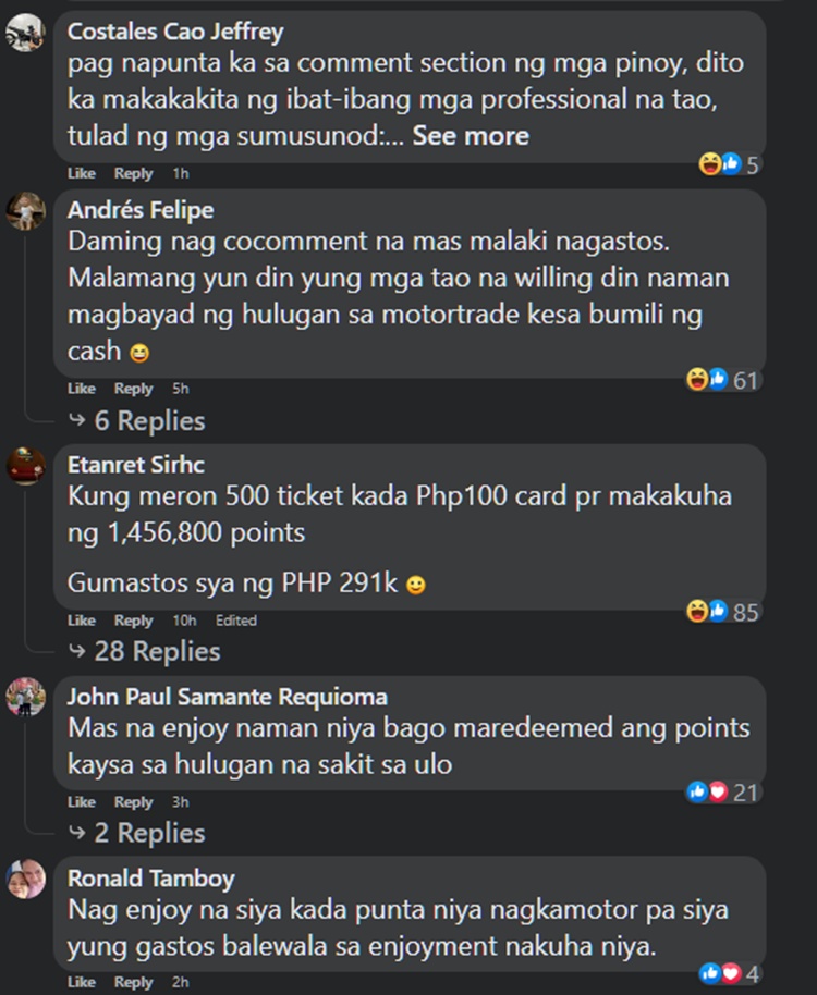 Guy Wins Motorcycle At An Arcade Elicits Negative Comments Mas