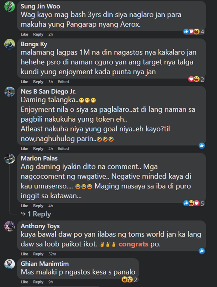 Guy Wins Motorcycle At An Arcade Elicits Negative Comments Mas