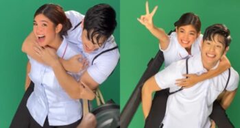 Heaven Peralejo and Gab Lagman