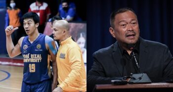 John Amores and JV Ejercito