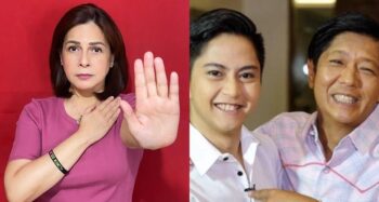 Rita Avila, PBBM and Sandro Marcos