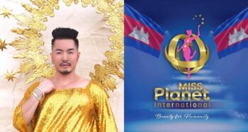 Wilbert Tolentino and Miss Planet International