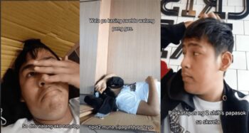 working student Mark Esterado