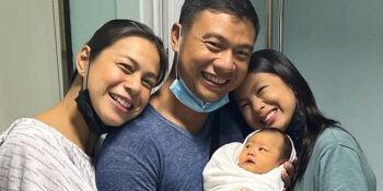 Bettinna Carlos and family