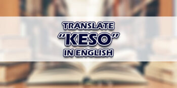 Keso In English