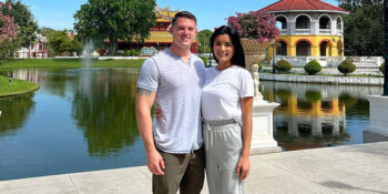 Michelle Madrigal and Kyle