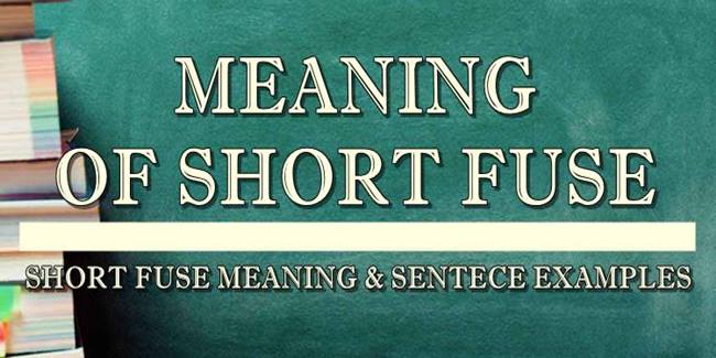 short-fuse-meaning-sentence-examples