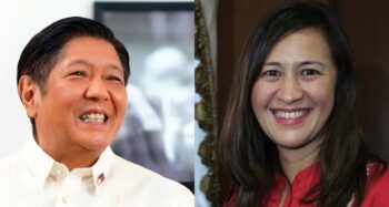 Bongbong Marcos and Joy Belmonte as Joy Beltran