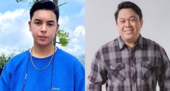 Leon Barretto and Dennis Padilla
