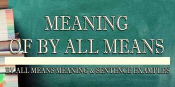 By all means 2