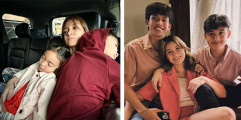 Camille Prats and children