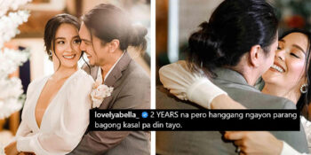 Lovely Abella and Benj Manalo