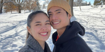 Megan Young and Mikael Daez