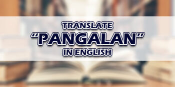 Pangalan In English