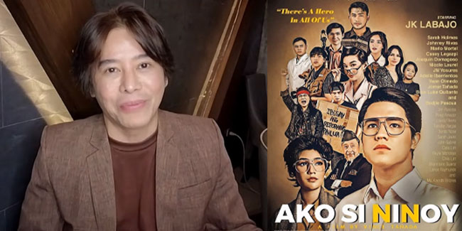 Director Vince Tañada said that the Aquino family supported his musical film "Ako si Ninoy".