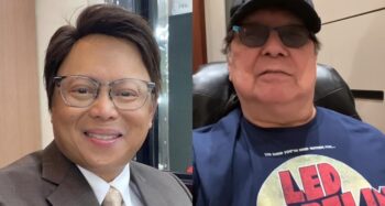 Arnold Clavio and Joey de Leon