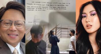 Arnold Clavio and Alex Gonzaga