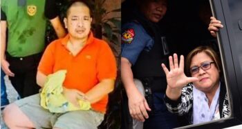 Boying Remulla and Leila de Lima