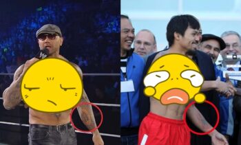 Dave Bautista and Manny Pacquiao