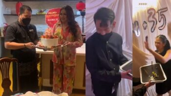 Dina Bonnevie and Alex Gonzaga